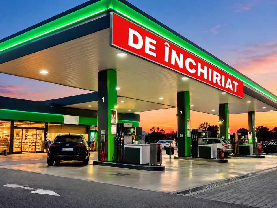Teren de inchiriat 540 mp cu autorizatie pentru statie de carburanti – fotografia 1 din 1