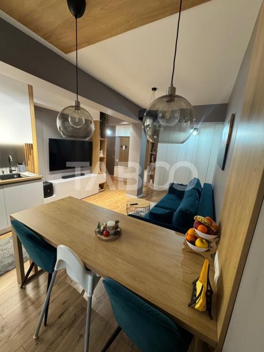 Apartament 3 camere ultra modern cu balcon mobilat utilat Turnisor – fotografia 4 din 16