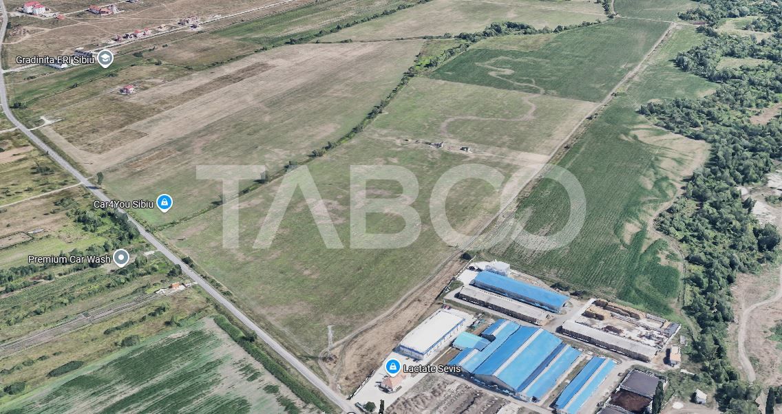 Teren 4386mp de vanzare pretabil investiti zona Calea Cisnadiei Sibiu – fotografia 2 din 2