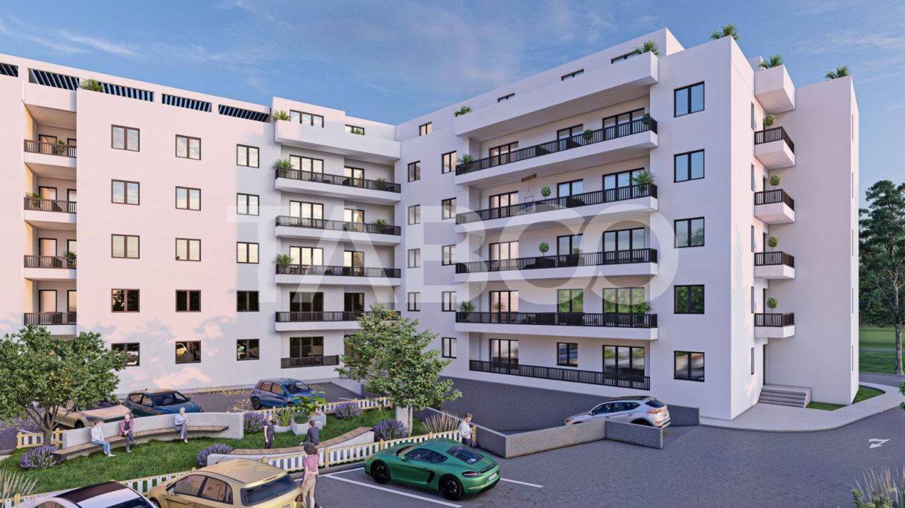 Apartament 2 camere 63 mpu 2 balcoane CONSTRUCTIE NOUA 2024 in Sibiu – fotografia 9 din 9