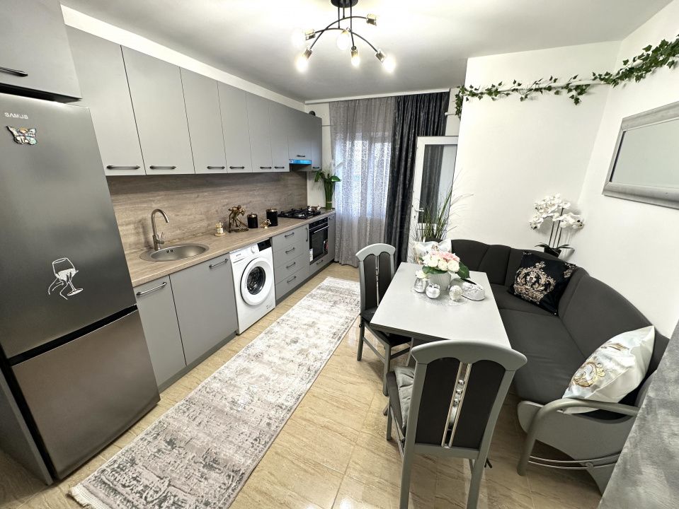 Apartament 2 camere Deco 57 mp. 2 Balcoane Boxa Finisat Mobilat SubStadion – fotografia 38 din 57
