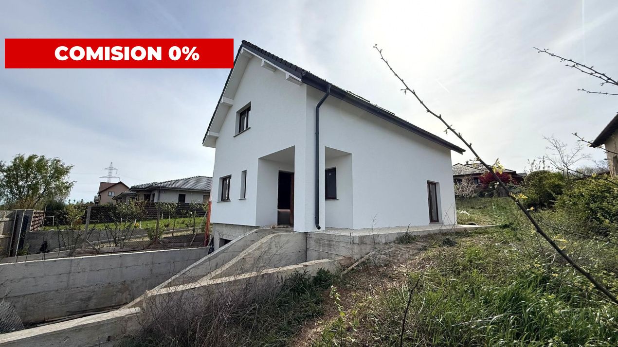 Casa individuala Jucu de Sus, garaj+2parcari, 3 dormitoare, 3 bai, gradina – fotografia 1 din 14