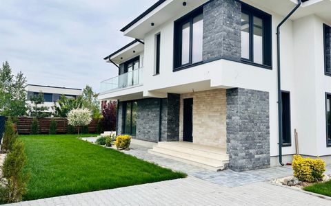 VILA INDIVIDUALA 5 CAMERE | LAGUNA ALBASTRA | CORBEANCA | 198 MP UTIL