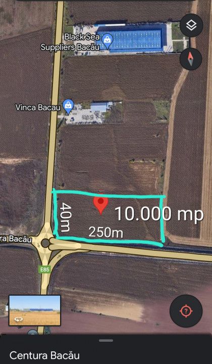 Locație sens giratoriu, deschidere E85 și Autostrada Moldovei – fotografia 2 din 9