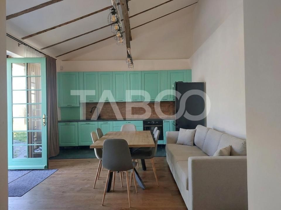 Casa de inchiriat 90 mp 3 camere curte 370 mp aproape de mall Cisnadie – fotografia 3 din 17