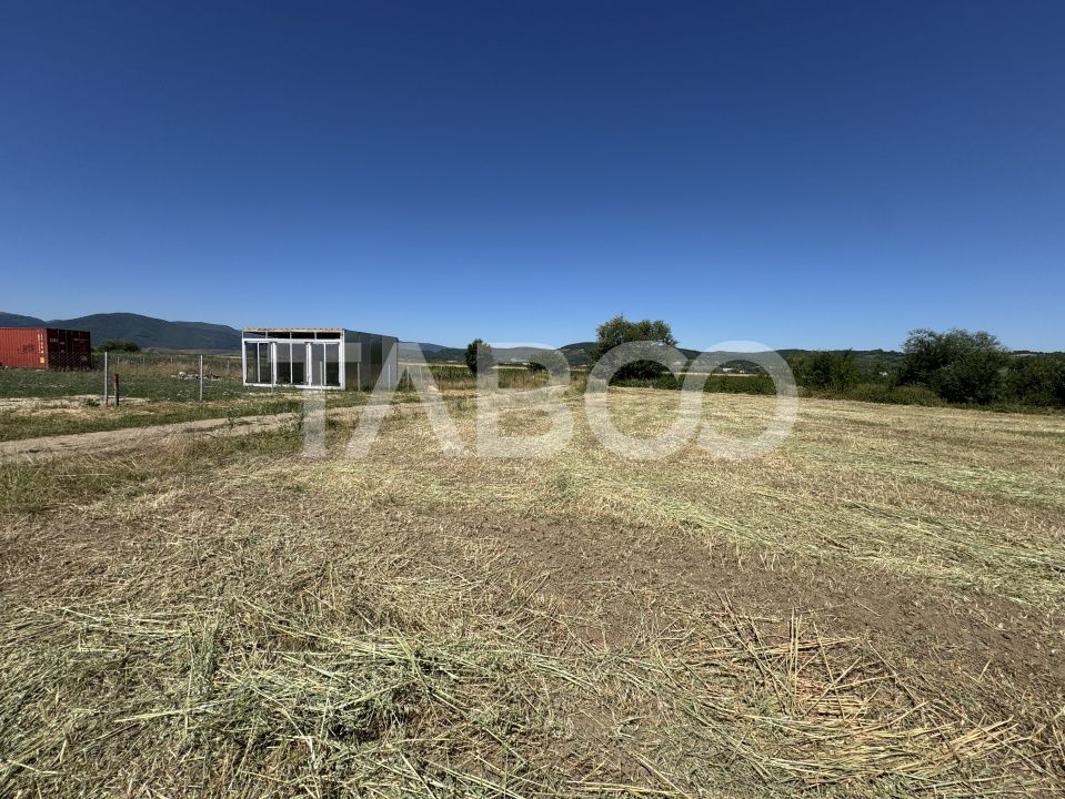 Teren intravilan 3752 mp parcelabil zona fostelor sere Cristian Sibiu – fotografia 4 din 6