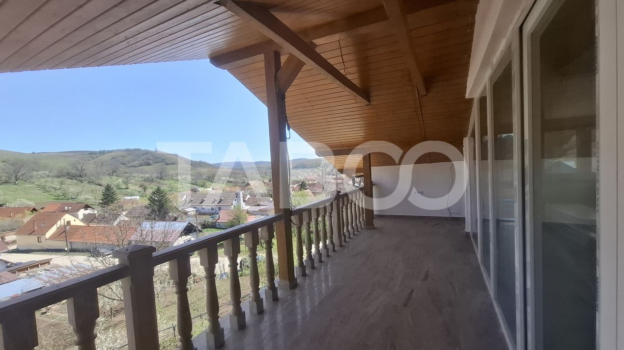 Casa de vanzare 405 mp utili 2 garaje 250 mp terase Slimnic Sibiu – fotografia 10 din 19