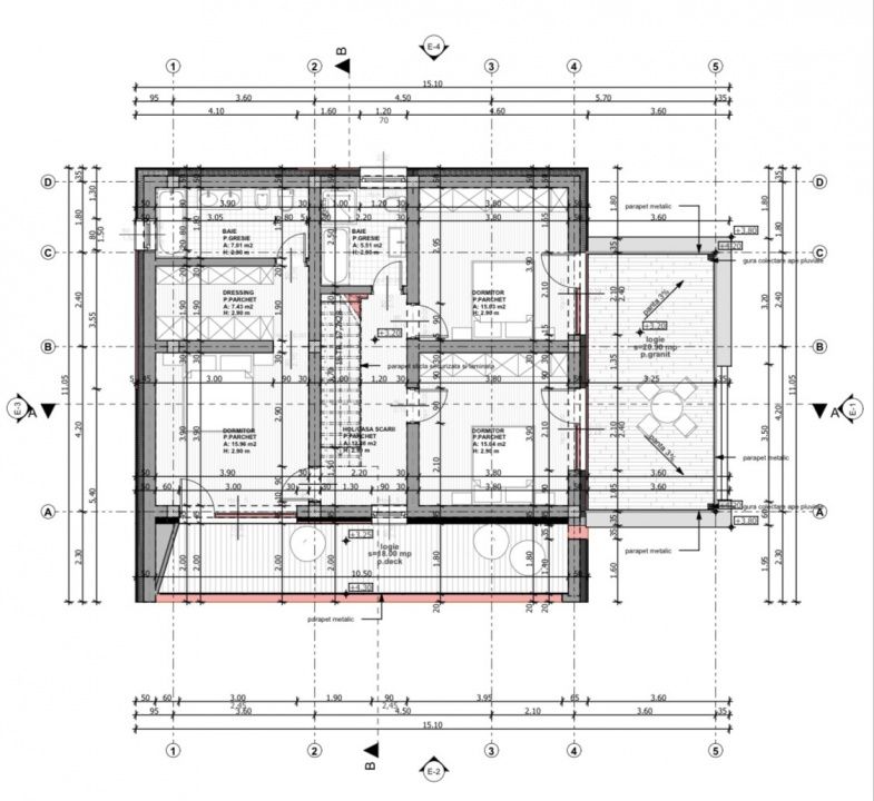 Casă modernă cu panoramă, 172 mp utili și teren de 620 mp | Popești Deal – fotografia 12 din 12