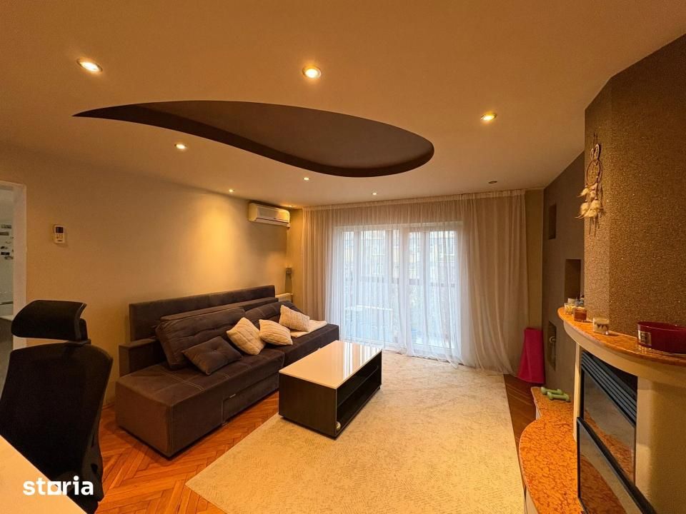 Apartament 3 camere, 67mp, 2balcoane, mobilat complet modern, zona Marasti! – fotografia 2 din 12