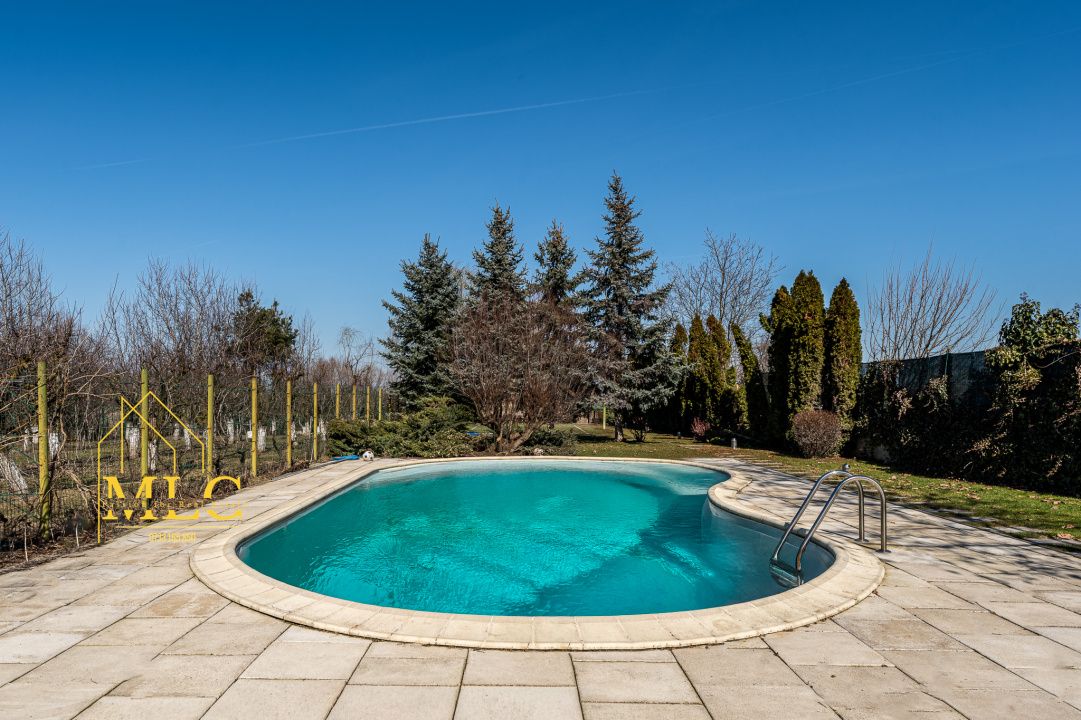 Vilă spectaculoasă cu deschidere la lac Snagov | Piscină | Teren tenis | Gruiu – fotografia 3 din 29