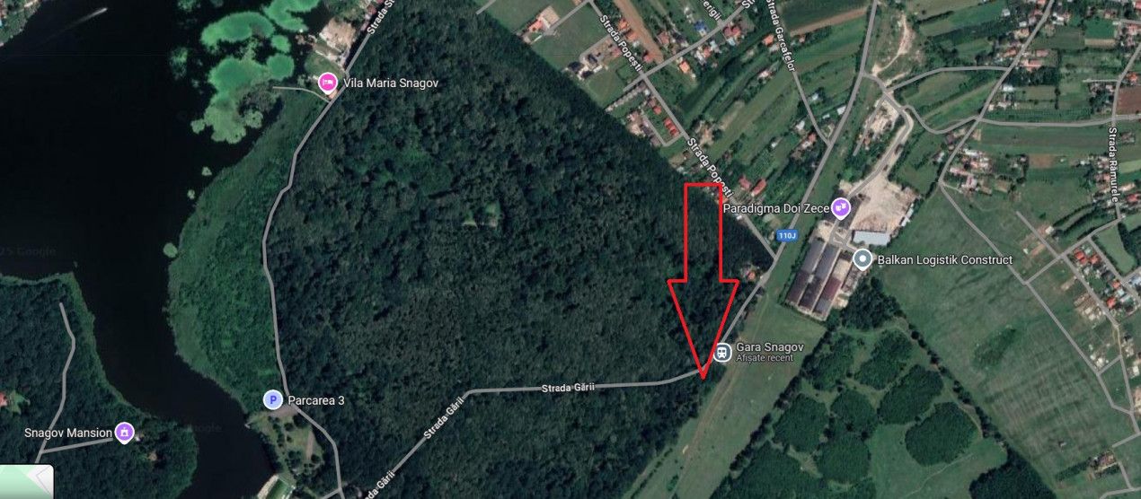 Teren cu deschidere la Padurea Snagov- Gruiu – fotografia 2 din 3