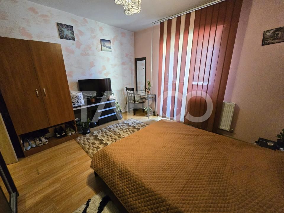 Apartament decomandat de vanzare 2 camere 64 mpu balcon Selimbar Sibiu – fotografia 11 din 11