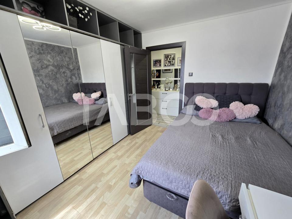 Apartament 3 camere mobilat 2 bai balcon pivnita Mihai Viteazul Sibiu – fotografia 15 din 18