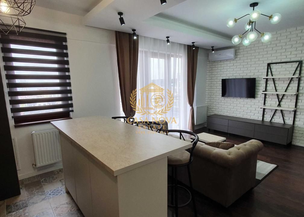 Apartament 2 camere de lux, 55 mp + terasă 15 mp – Europa, Luminia Residence – fotografia 3 din 8