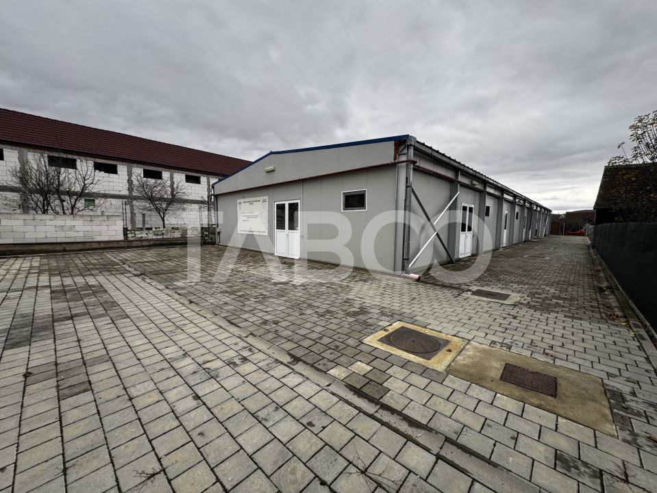 Hala productie de inchiriat 531 mpu cu teren 1103 mp Cristian Sibiu – fotografia 2 din 17