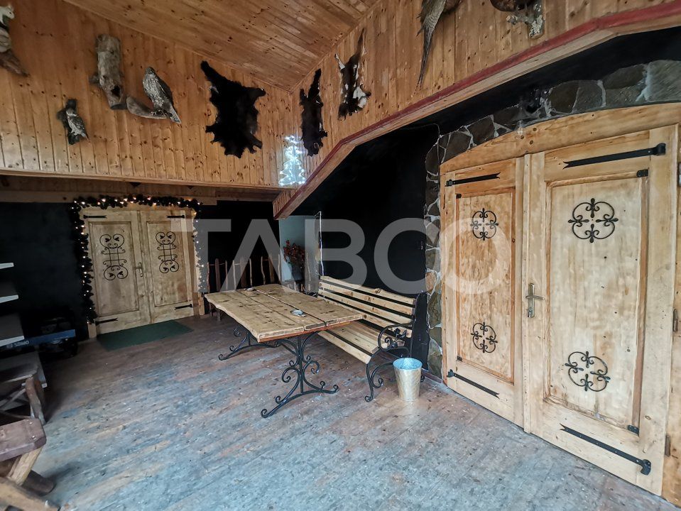 Pensiune de lux de vanzare in inima padurii langa Sibiu – fotografia 26 din 54