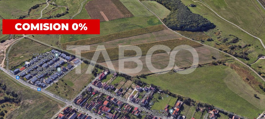 Teren extravilan 4200 mp in Sibiu zona Turnisor – fotografia 1 din 3