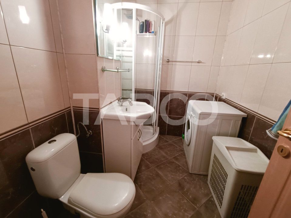 Apartament cu 3 camere 2 bai 63 mp utili etaj 1 in Sibiu zona Turnisor – fotografia 9 din 14