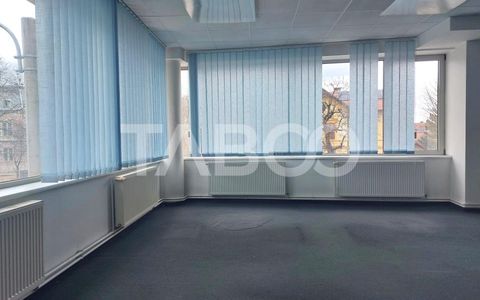 Spatiu de birouri 275 mp 3 camere etaj 1 autorizat ISU Sibiu