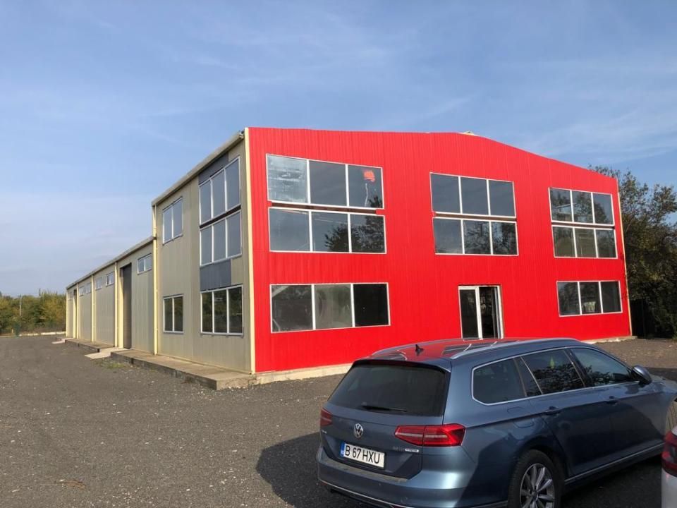 HALĂ INDUSTRIALĂ + BIROURI | 1.017 MP CONSTRUIȚI | TEREN 3.500 MP | – fotografia 1 din 9