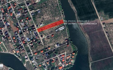 Com 0% | Teren intravilan LAC Corbenca 9148 mp | Dubla Deschidere | POT 70%
