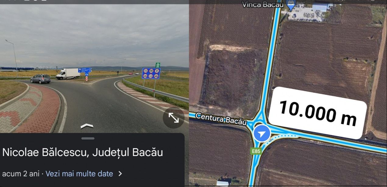 Locație sens giratoriu, deschidere E85 și Autostrada Moldovei – fotografia 5 din 9
