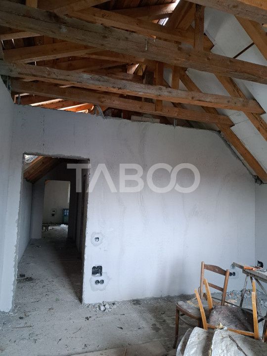 Casa de vanzare individuala cu 500 mp teren liber Gusterita Sibiu – fotografia 7 din 9