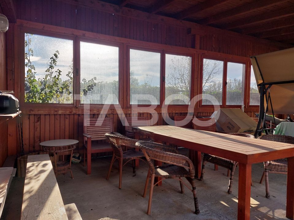 Casa 200 mpu 4 camere curte si gradina zona linistita Talmaciu – fotografia 24 din 27
