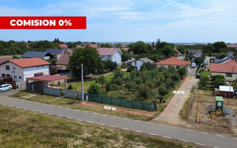 Comision 0 - Teren intravilan 800 mp Sânandrei | CU pentru Duplex P+2E