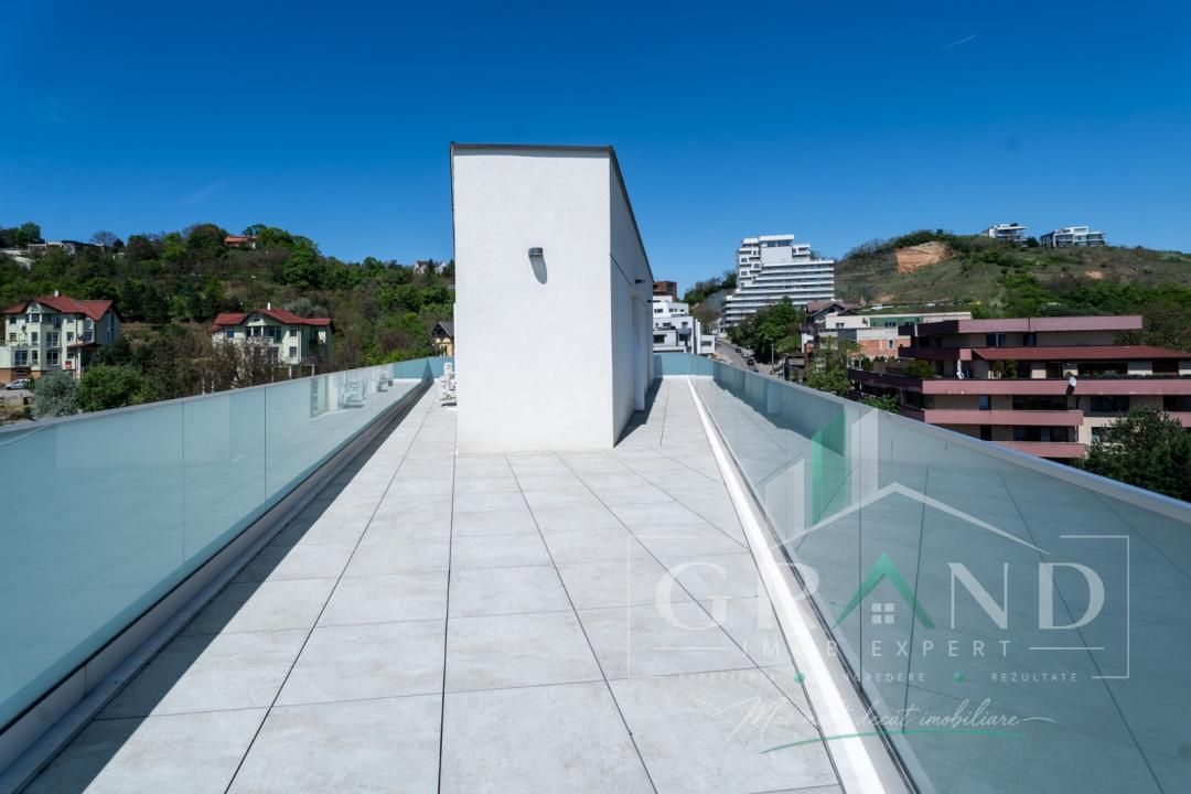 Penthouse pe două nivele, cu 100mp terasă, în Grigorescu – fotografia 11 din 12