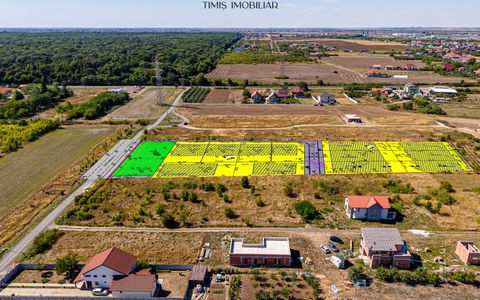Teren 618 mp pentru casă sau duplex – Giarmata Vii | PUZ aprobat