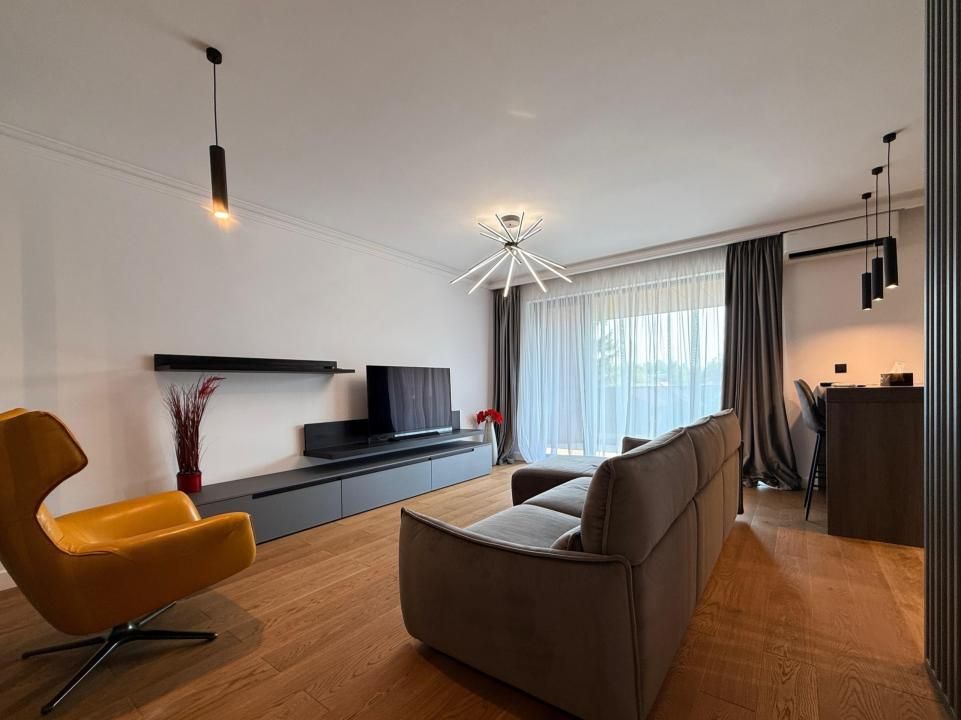 Închiriere 3 camere mobilat, terasă 30 mp și parcare – Băneasa, Herăstrău – fotografia 3 din 20