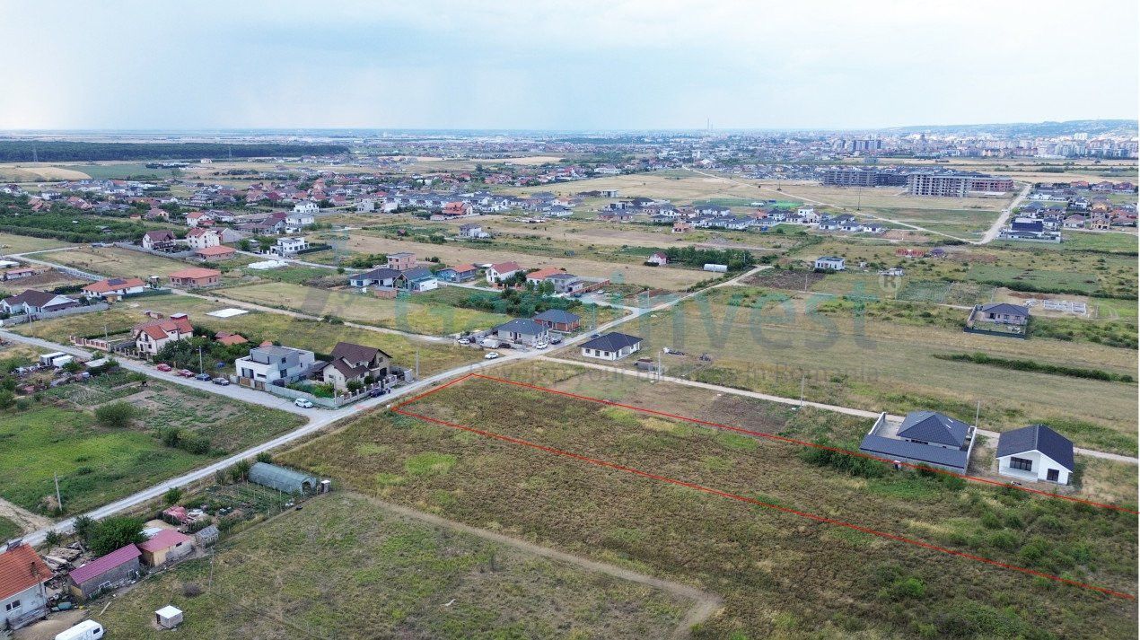 Teren ideal pentru parcelare și construcții case, 3 km de Oradea, Sânmartin – fotografia 2 din 3
