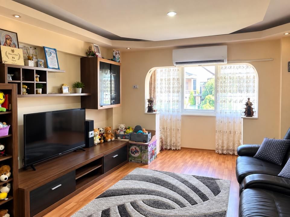 Apartament 4 Camere, 93 MP, Decomandat, Prundu – Etaj 3, Centrală Proprie – fotografia 1 din 11