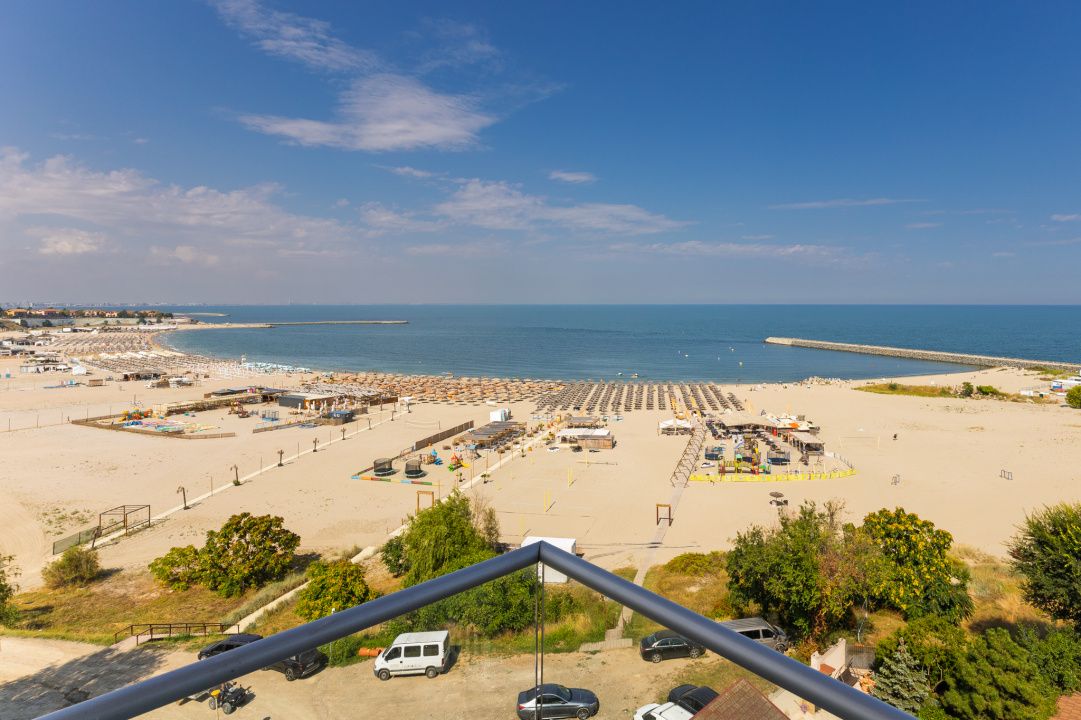 Penthouse pe 2 niveluri | vedere frontală la mare 180° | Faleza Nord – Constanța – fotografia 1 din 18