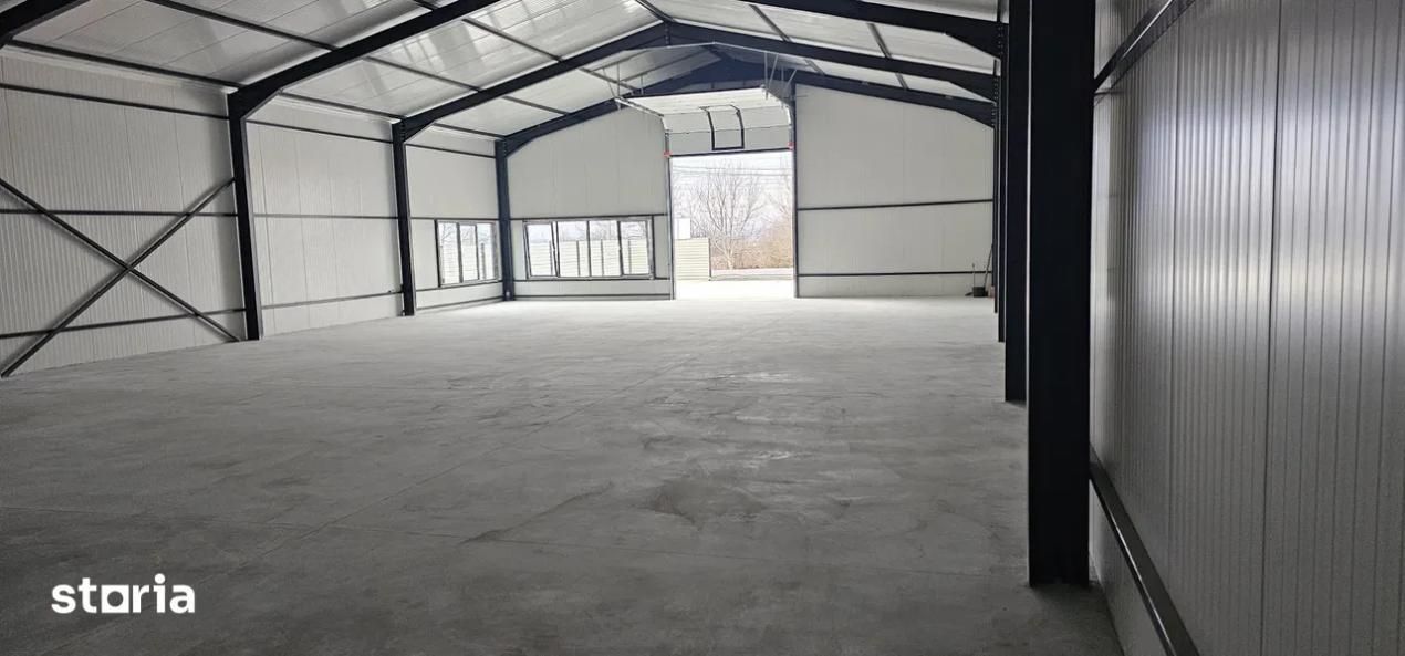 HALĂ NOUĂ 370 MP + 400 MP TEREN , ANINOASA , ACCES ȘOSEA , 5 MIN TÂRGOVIȘTE – fotografia 1 din 4