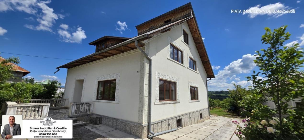Casă individuală de vânzare, 6 camere, subsol 110 mp, teren 5.753 mp – Cândești – fotografia 1 din 16