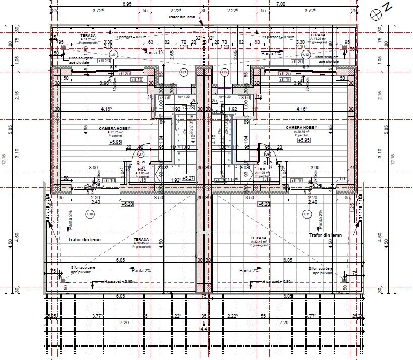 Duplex modern de vânzare în Someșeni – cu terasă panoramică și acces rapid – fotografia 9 din 12