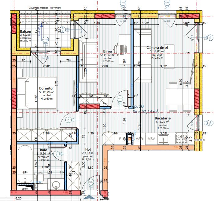 Proiect rezidential cu apartamente finisate Floresti – fotografia 5 din 13