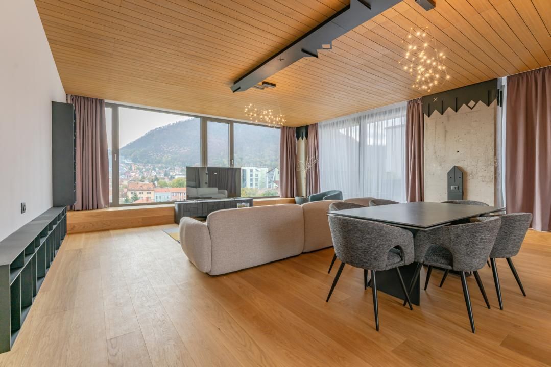 Penthouse Exclusivist cu Jacuzzi și Panoramă Superbă spre Tâmpa – fotografia 19 din 30