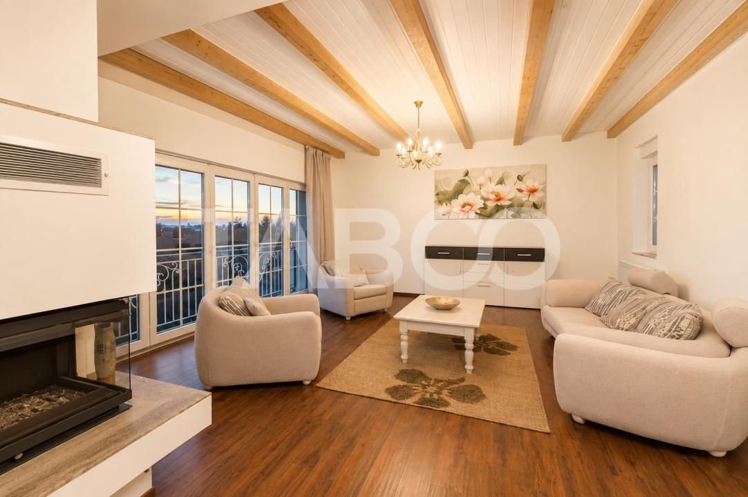 Penthouse 4 camere de inchiriat in Sibiu zona Calea Dumbravii – fotografia 1 din 14