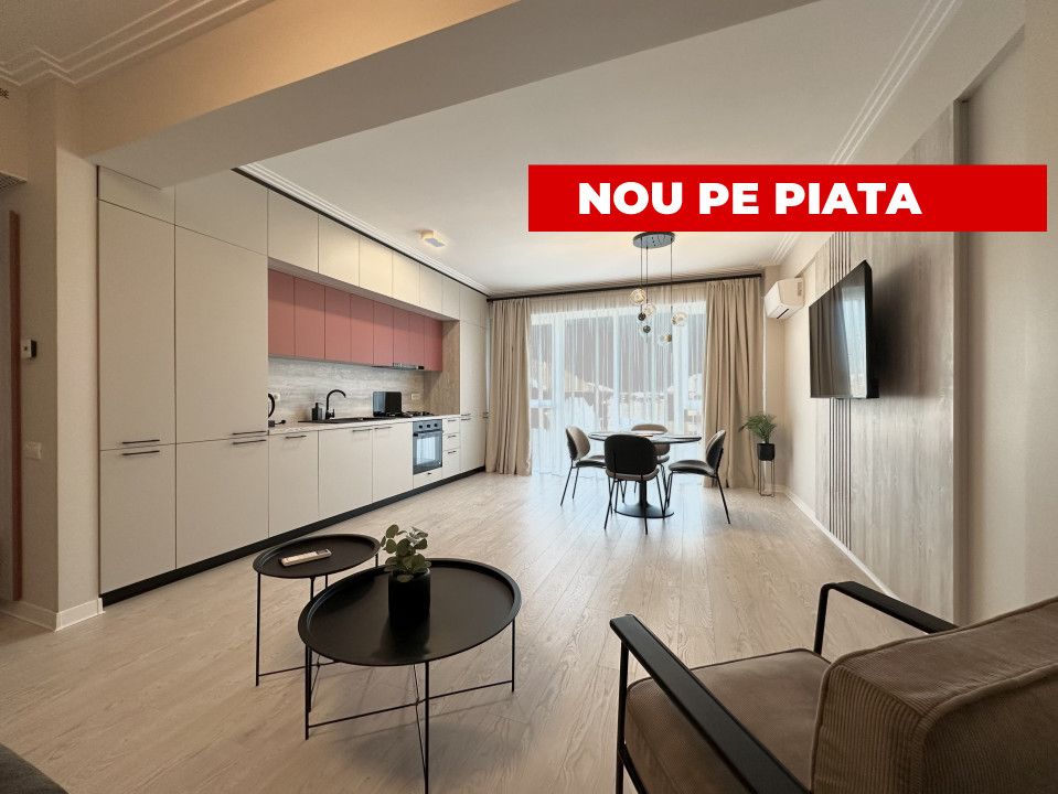 Apartament modern cu 2 camere, 55 mp, mobilat modern - Dumbrăvița – fotografia 3 din 8