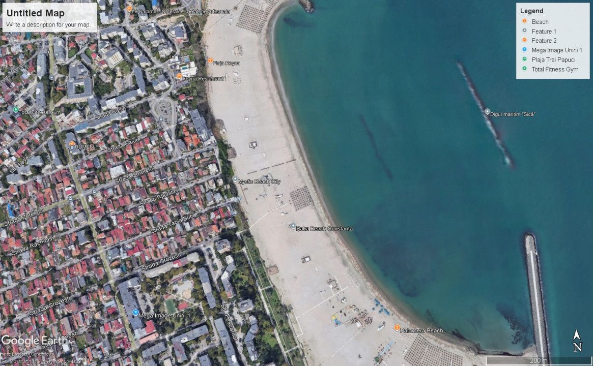 Teren Faleza Nord 305 mp cu deschidere 12 m – fotografia 1 din 3