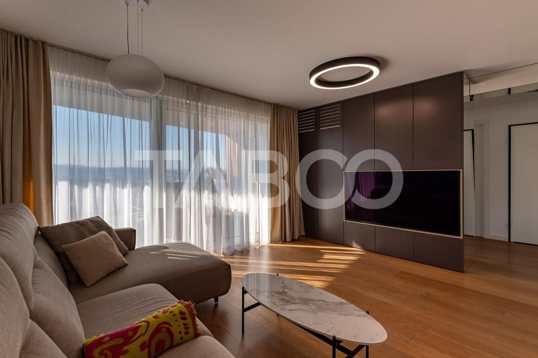 Apartament de lux de vanzare cu 3 camere cu gradina de 200 mp – fotografia 11 din 12