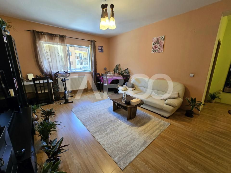 Apartament decomandat de vanzare 2 camere 64 mpu balcon Selimbar Sibiu – fotografia 4 din 11