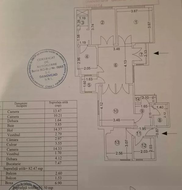 Metrou Victoriei - Titulescu -4 camere | CENTRALA PROPRIE -BOXA – fotografia 8 din 8