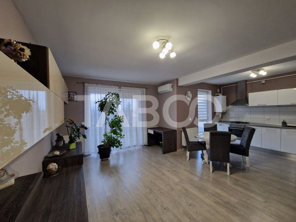 Apartament decomandat 3 camere mobilat si utilat Turnisor Sibiu – fotografia 9 din 9