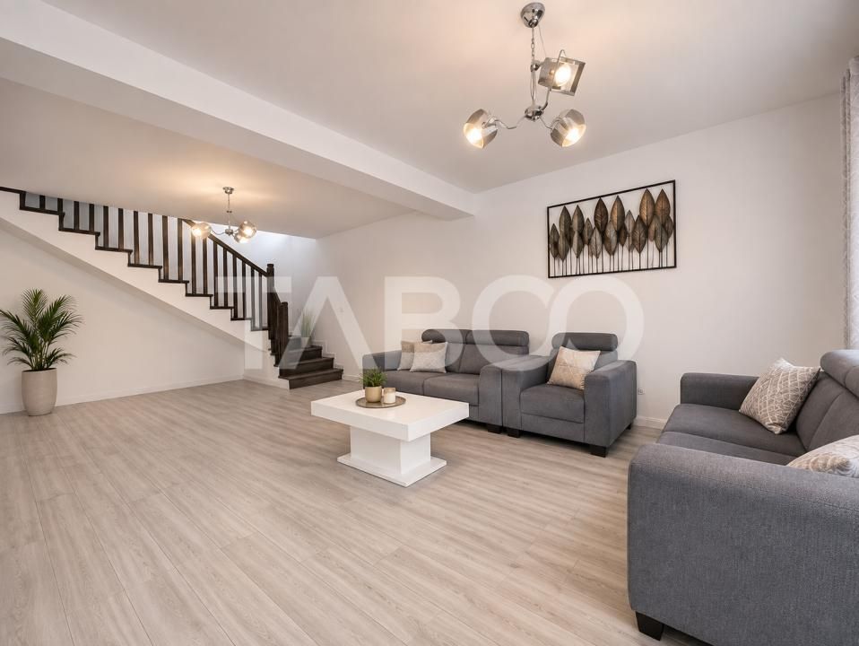Casa spatioasa de inchiriat 5 camere 2 bai 2 locuri parcare Selimbar – fotografia 20 din 21