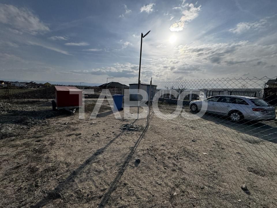 Teren intravilan constructii 604 mp PUZ cu utilitati Sura Mica Sibiu – fotografia 4 din 5