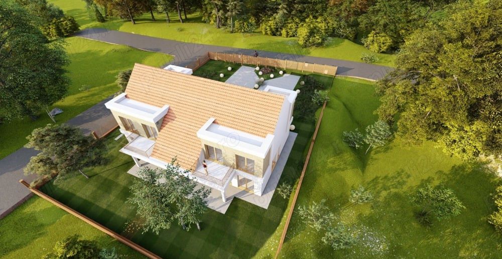 Casa cuplata 120mp si teren 430mp in Chinteni – fotografia 5 din 6
